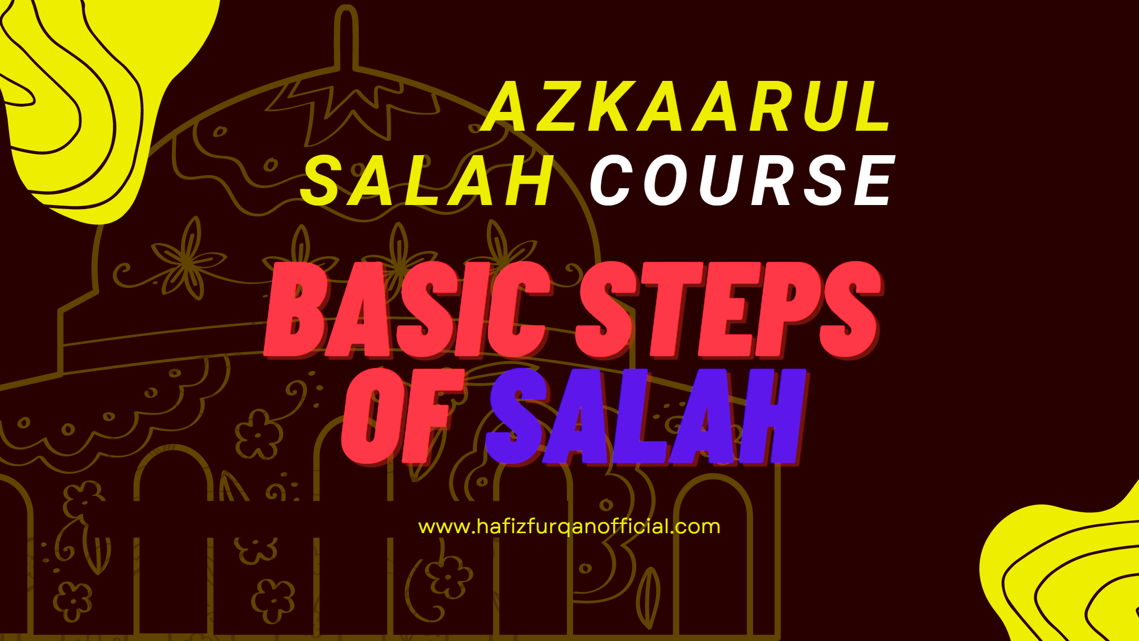 Basic steps of Salah