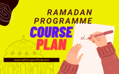 Course Plan for Ramadan Programme 2023